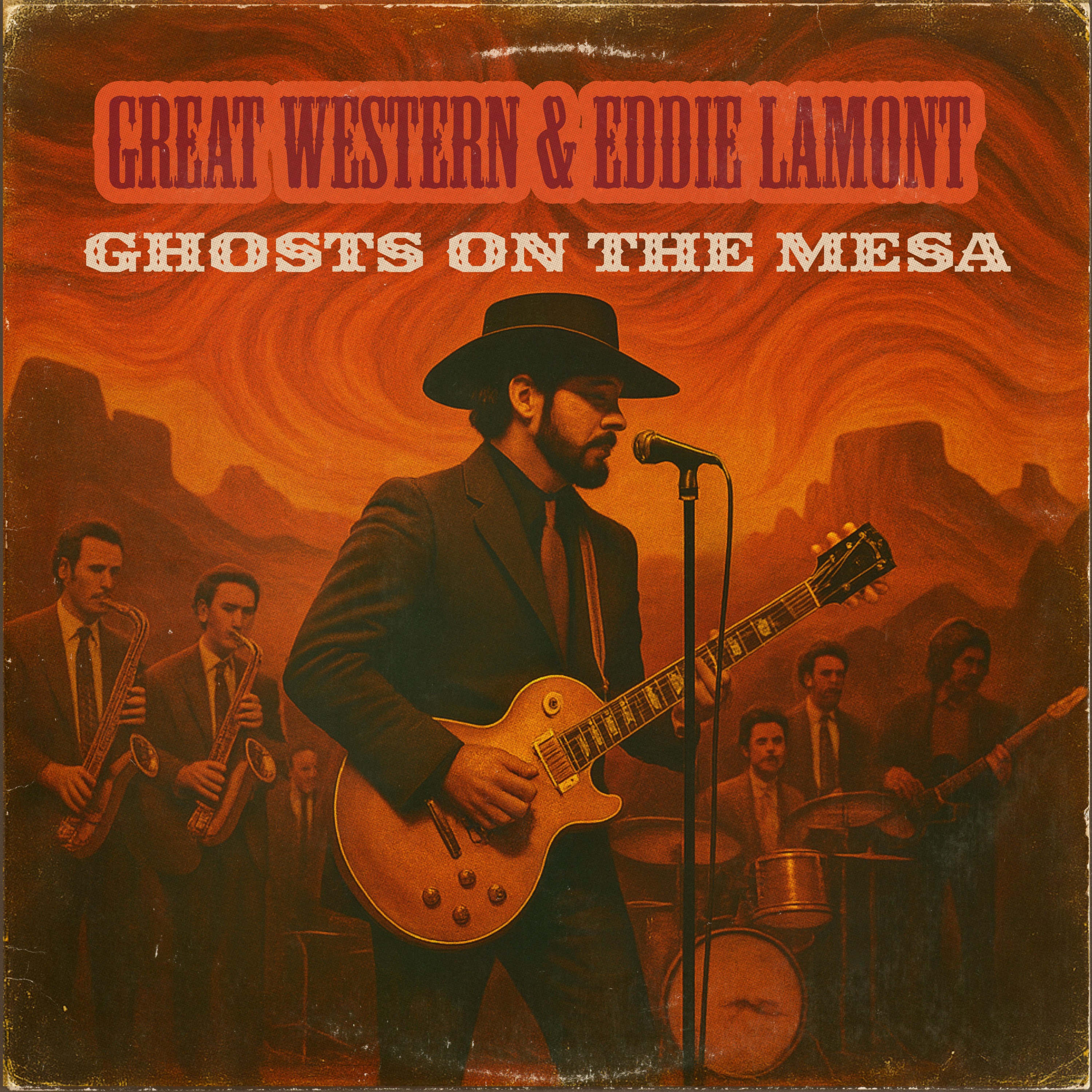 Ghosts on the Mesa album cover
